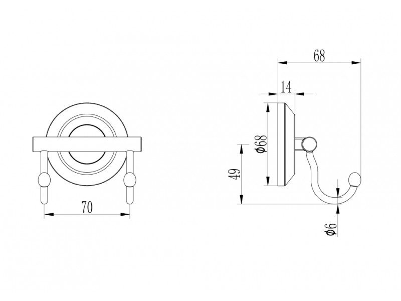 Крючок Ledeme L204-2 — изображение 7