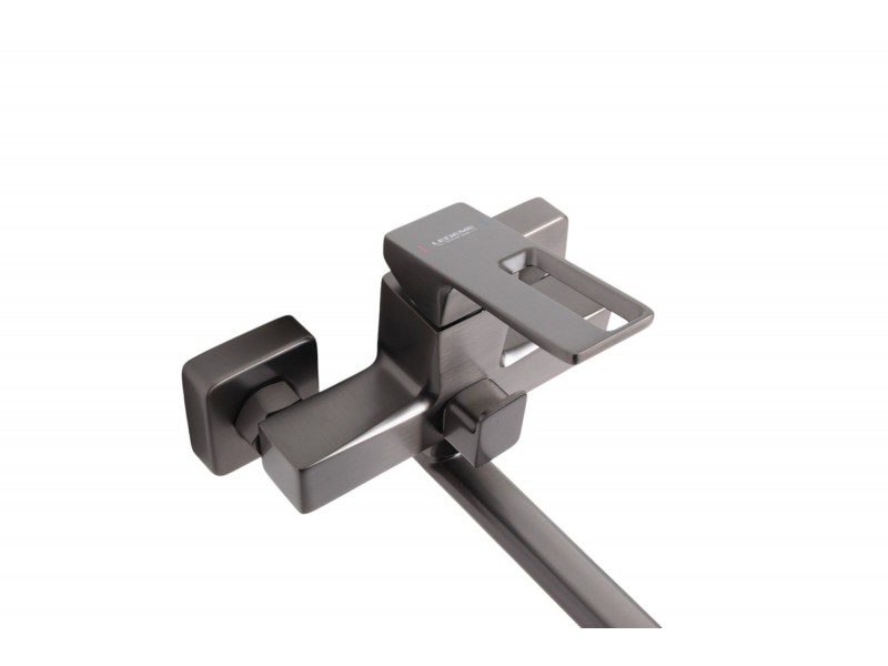 Смеситель для ванны Ledeme L2292D, оружейная сталь — изображение 4