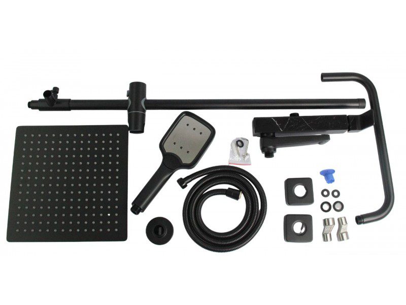 Душевая система Ledeme L2473B, чёрный — изображение 7