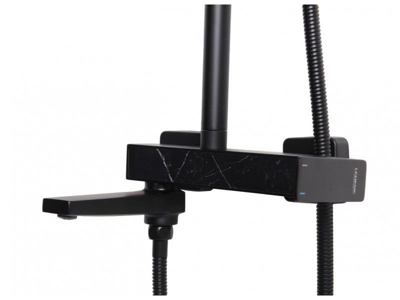 Душевая система Ledeme L2473B, чёрный — изображение 5