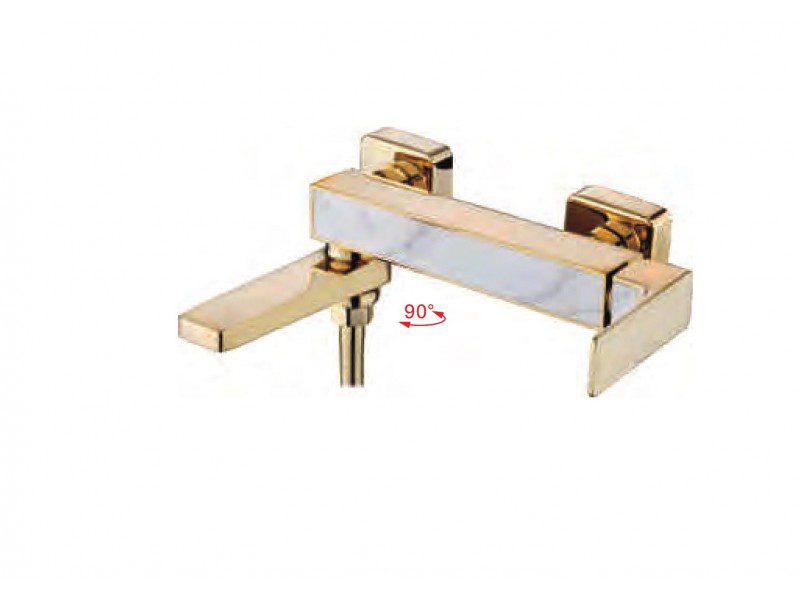 Смеситель для ванны Ledeme L3173G, золото — изображение 6