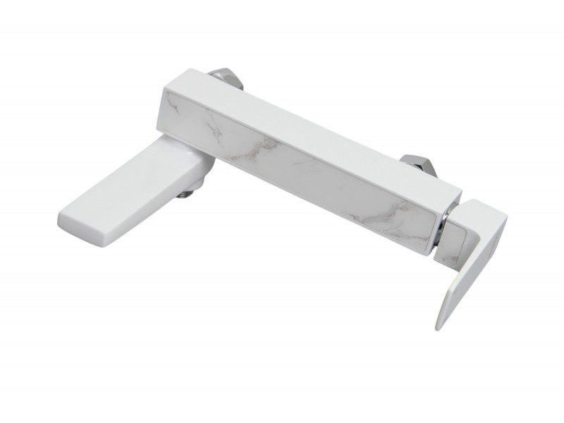 Смеситель для ванны Ledeme L3173W, белый — изображение 4