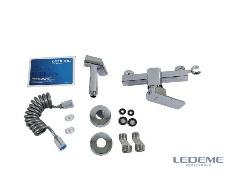 Смеситель для гигиенического душа Ledeme L5233-1 — изображение 4