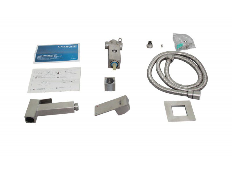 Смеситель скрытого монтажа для гигиенического душа Ledeme L75398-8 — изображение 5