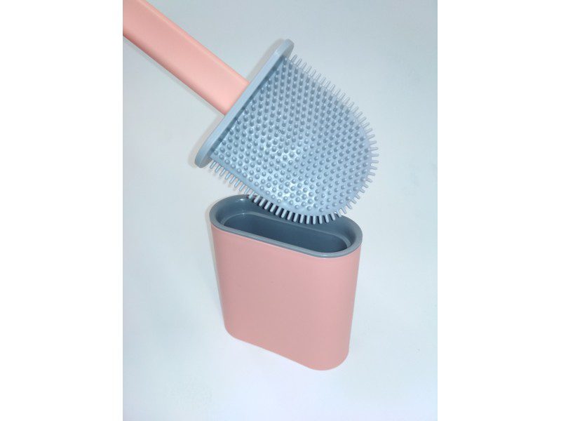 Ёршик для унитаза Ledeme L917R, розовый, напольный — изображение 6