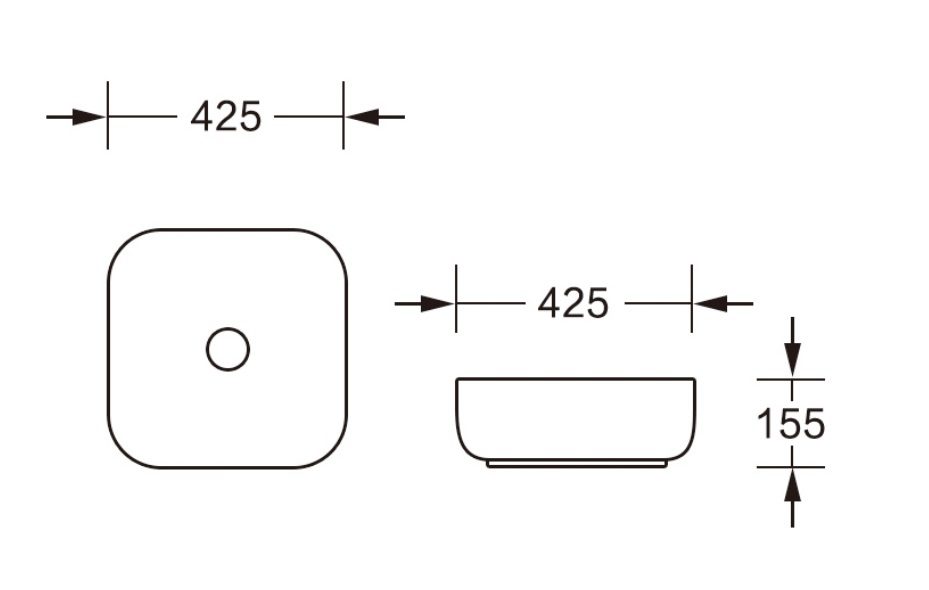 Умывальник CeruttiSPA 42, CR0010 — изображение 2