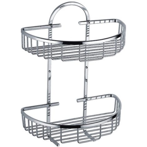 Полка в ванную комнату Ledeme L339-2, двухярусная