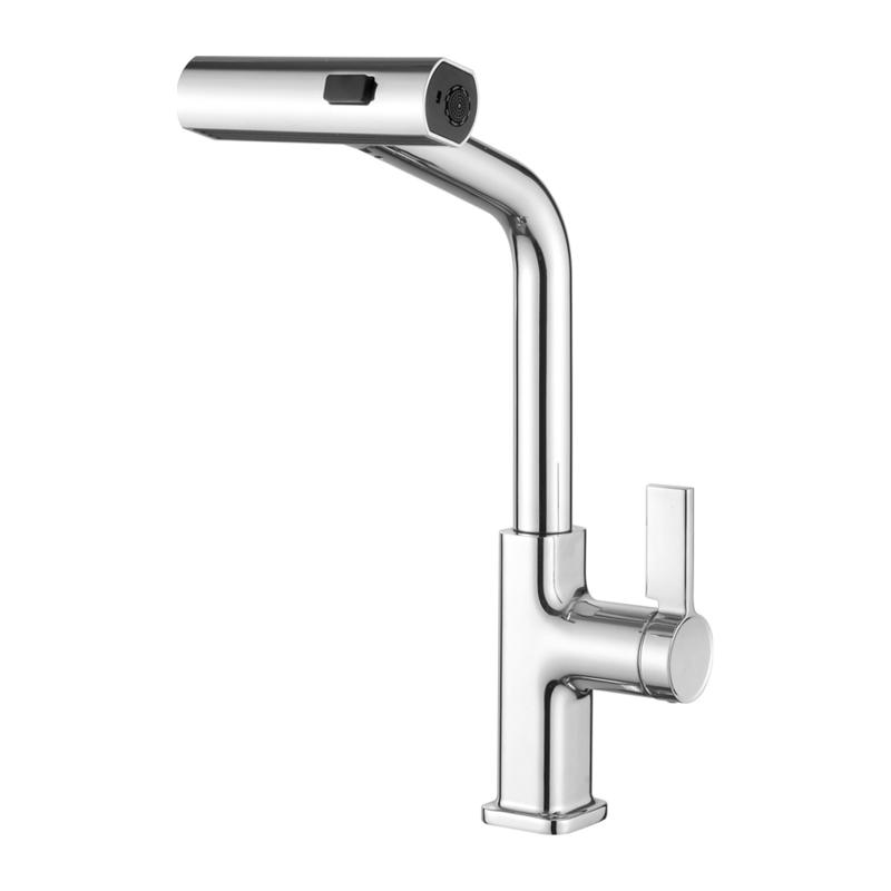 Смеситель для кухни с выдвижным изливом Ledeme L6099-4