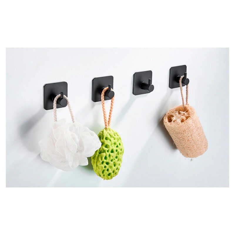 Набор крючков Ledeme L215B-4, чёрный — изображение 2