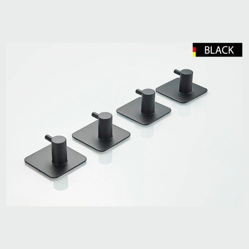 Набор крючков Ledeme L215B-4, чёрный — изображение 4