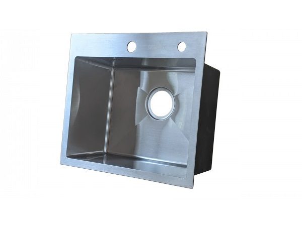 Кухонная мойка без сифона WISENT W35040 (сатин/матовая)