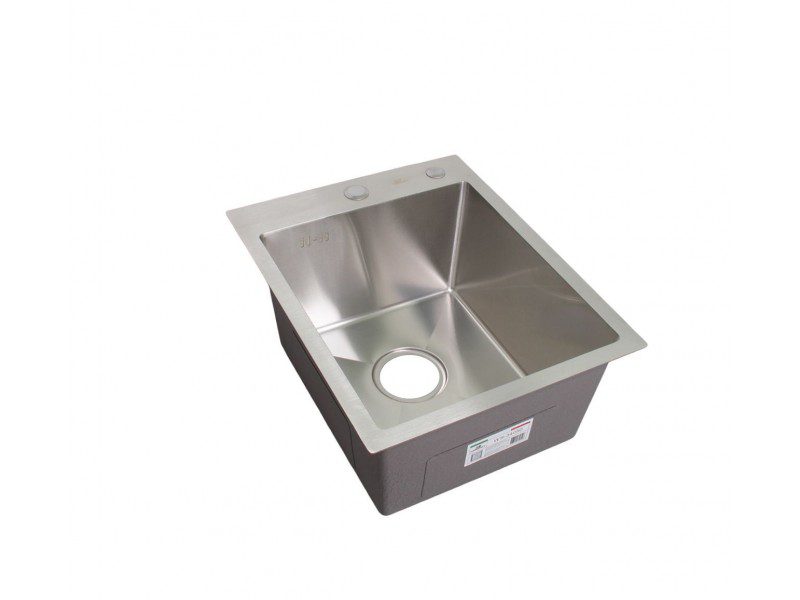 Кухонная мойка без сифона WISENT W34050 (сатин/матовая)