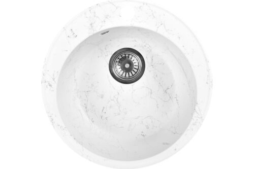 Кухонная мойка Wisent WA05-10, бело-серый