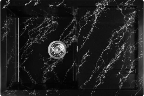 Кухонная мойка Wisent WB27-11, чёрно-белый