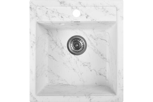 Кухонная мойка Wisent WA45-10, бело-серый