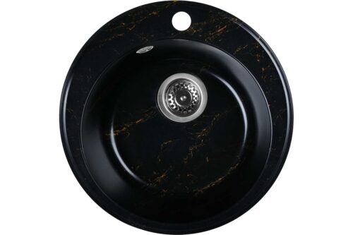 Кухонная мойка Wisent WA05-14, чёрно-золотой