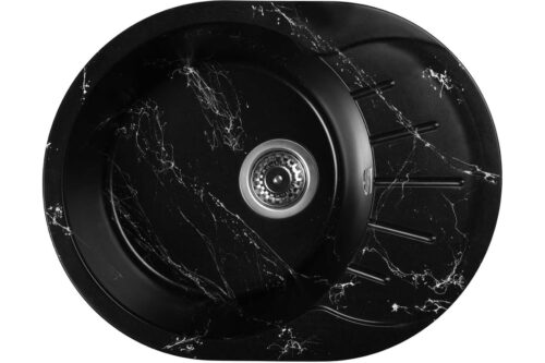 Кухонная мойка Wisent WA03-11, чёрно-белый