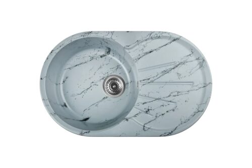 Кухонная мойка Wisent WA02-16, серо-чёрный