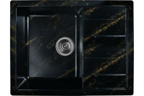Кухонная мойка Wisent WB22-14, чёрно-золотой