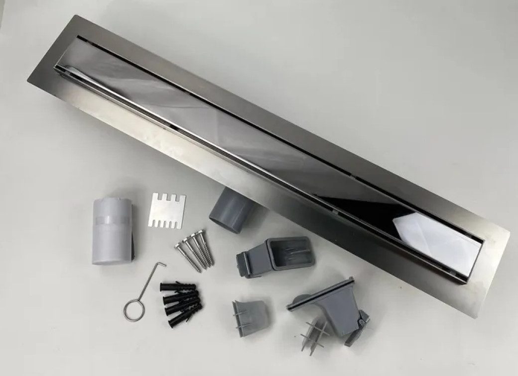 Трап для душа TIM BAD717002 линейный, "под плитку", 700мм — изображение 6