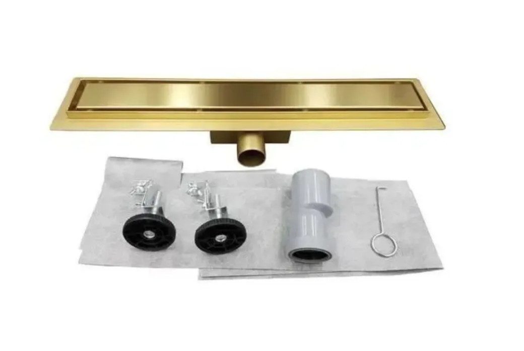 Трап для душа TIM BAD486002GP линейный, "под плитку", 70x600 мм — изображение 4