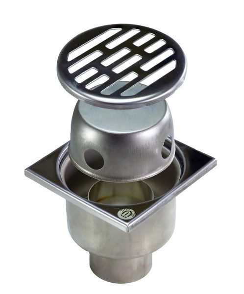 Трап для душа TIM BAD021001 точечный, "перфорация" — изображение 4