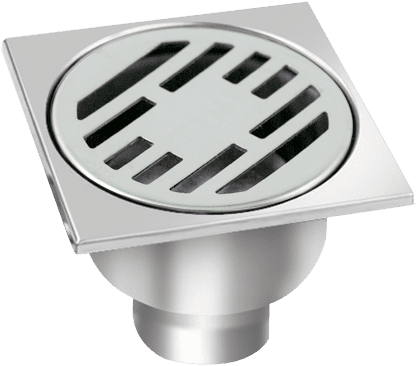 Трап для душа TIM BAD021001 точечный, "перфорация"