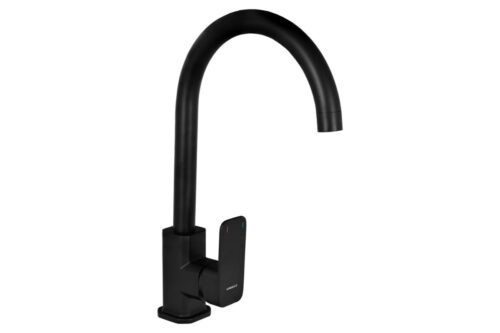 Смеситель для кухни Wisent WG4033B-2, чёрный