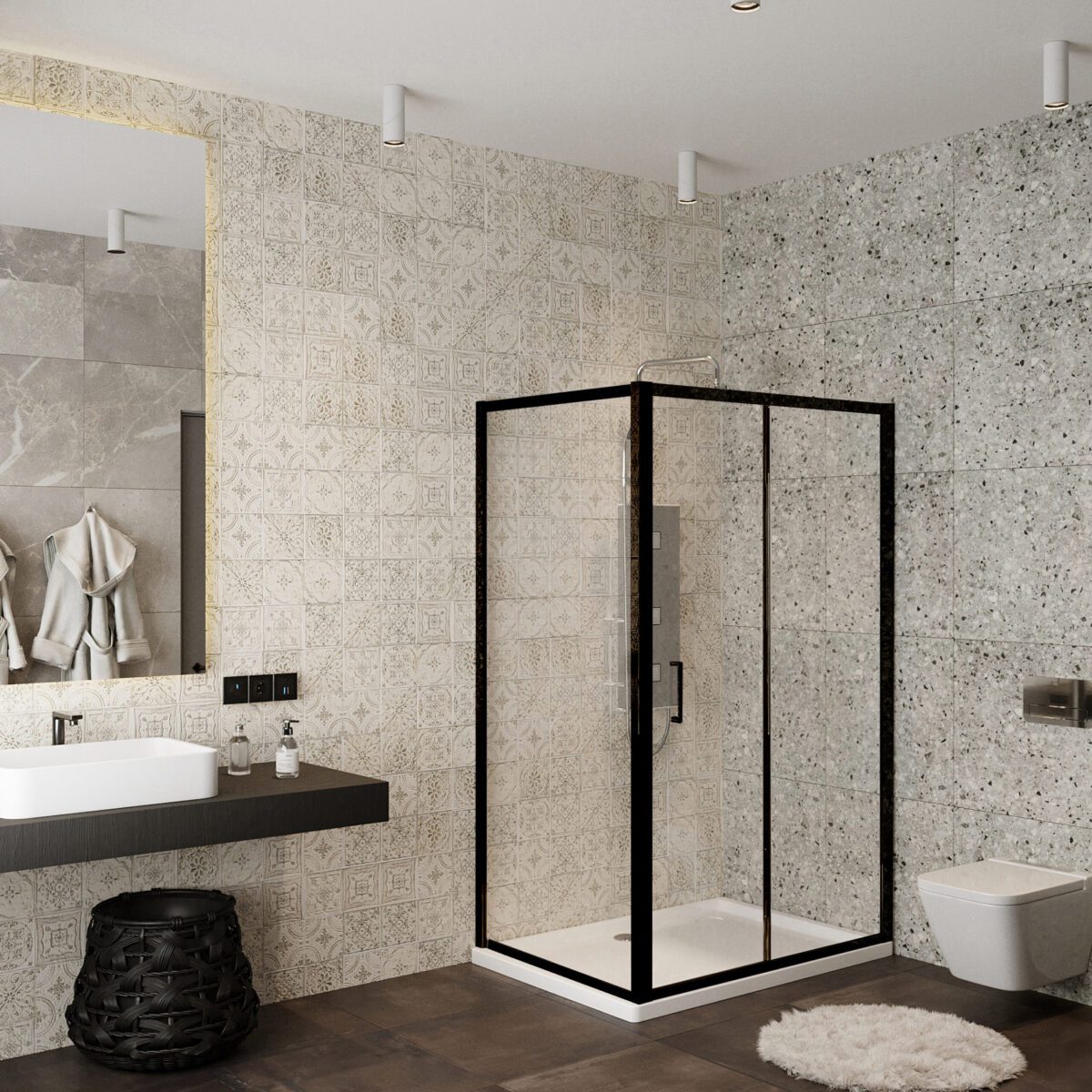 Душевой уголок Roxen Caspia 55060-120B — изображение 2