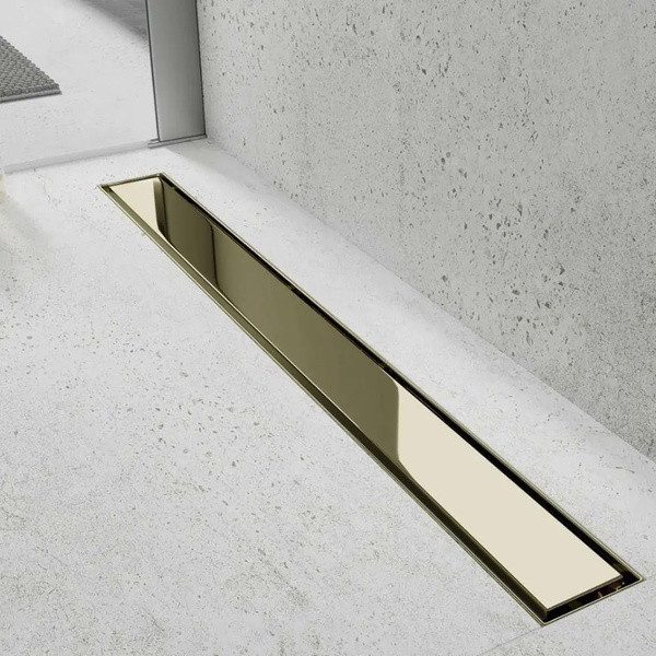 Трап для душа TIM BAD486002GP линейный, "под плитку", 70x600 мм — изображение 8