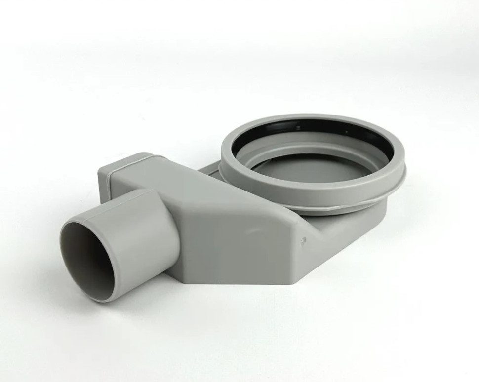 Трап для душа Zeissler Zst.1122.7002 линейный, с решеткой "Волна", 70 см — изображение 8