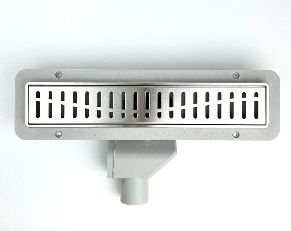 Трап для душа Zeissler Zst.1122.7002 линейный, с решеткой "Волна", 70 см — изображение 9