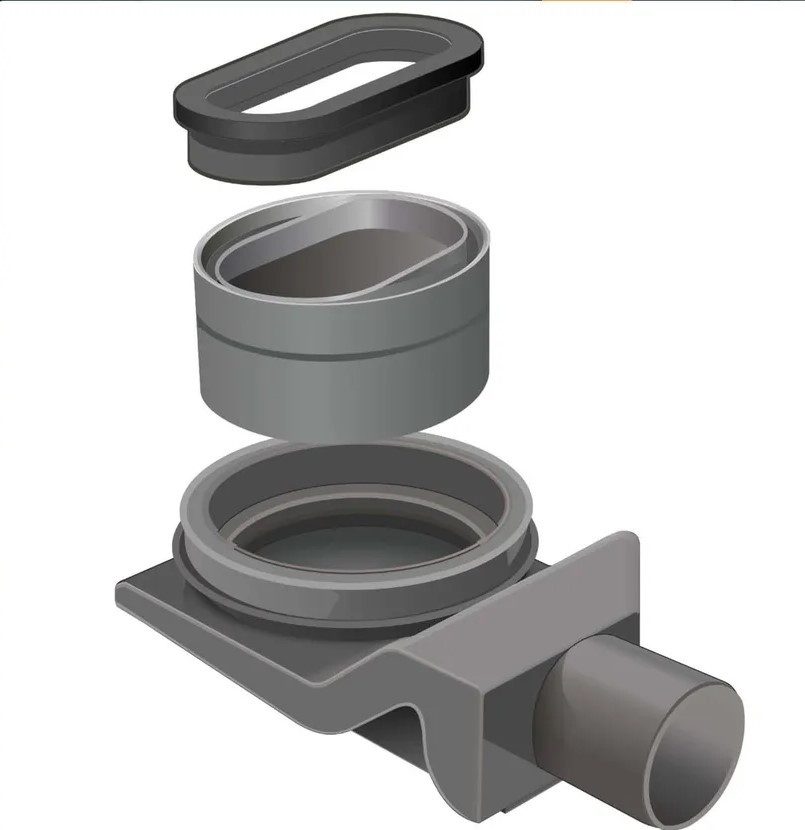 Трап для душа Zeissler Zst.1141.8002 линейный, "узкий", 80 см — изображение 7