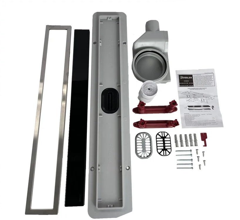 Трап для душа Zeissler Zst.1131.5002 линейный, "под плитку", 50 см — изображение 11