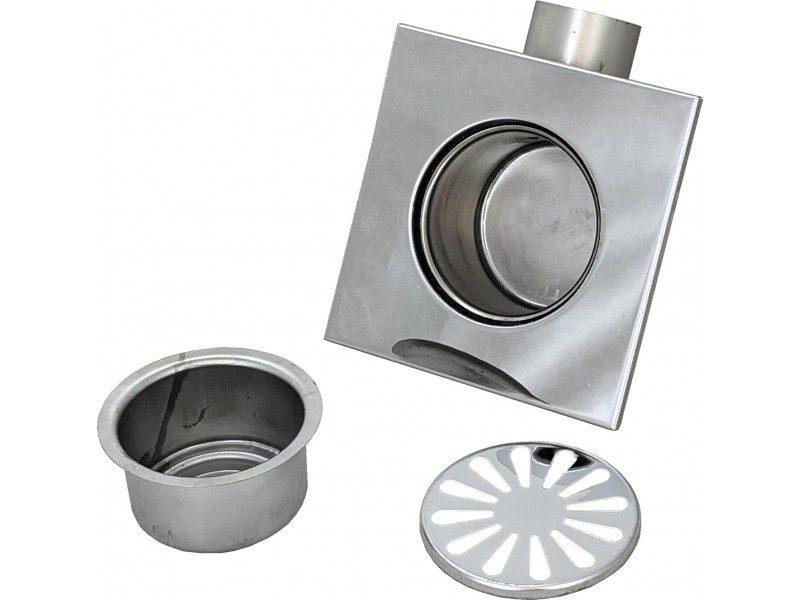 Трап для душа TIM BAD021502 точечный, "перфорация" — изображение 2