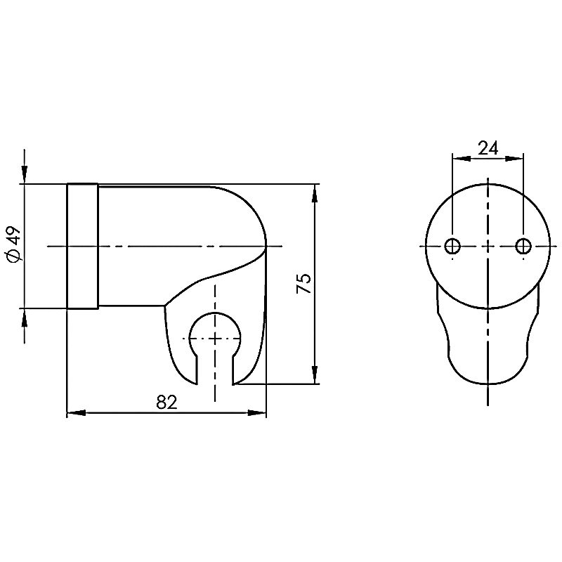 Держатель для лейки Ledeme L31 — изображение 2