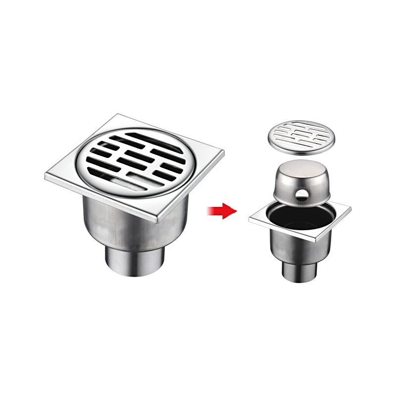 Трап для душа Ledeme L83-3 точечный, прямой вып., 15х15 см — изображение 2