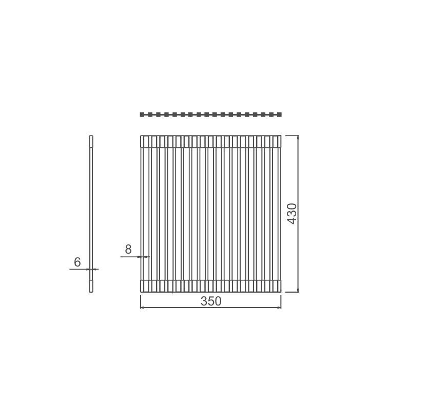 Ролл-мат для мойки Gerhans K30335-43, 35x43см — изображение 3
