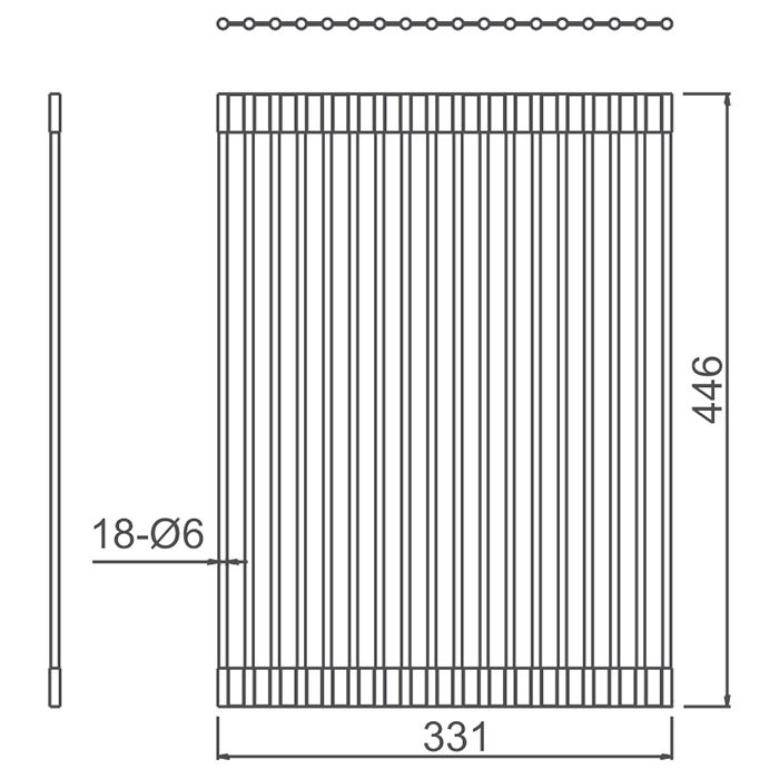 Ролл-мат для мойки Gerhans K30333-45, 33x45см — изображение 2