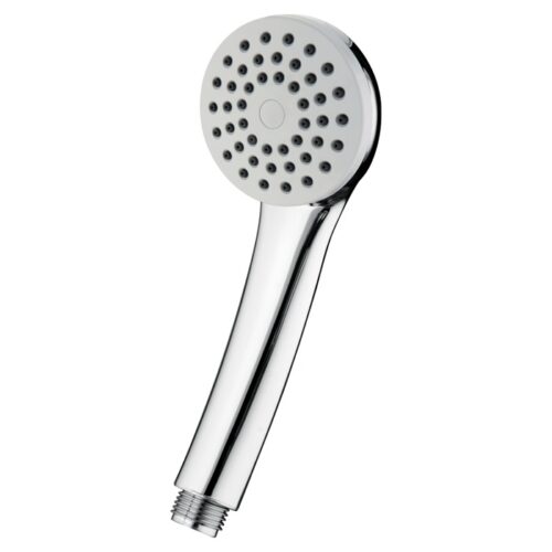 Лейка для душа 1-режимная Ledeme L04-2, хром/белый