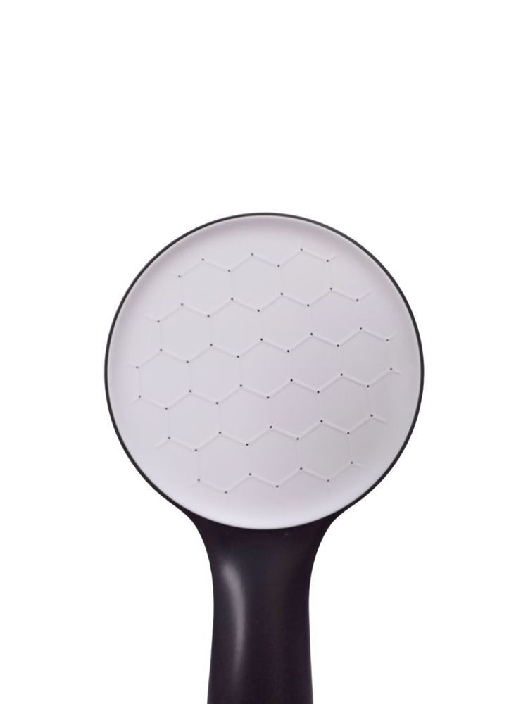 Лейка для душа 1-режимная Ledeme L25B-3, чёрный/белый — изображение 2