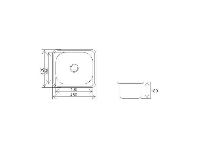 Кухонная мойка Ledeme L94842 — изображение 4