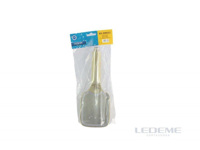 Лейка для душа 3-режимная Ledeme LD002G, золото — изображение 2