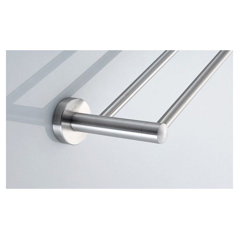 Держатель полотенец Ledeme L71709, рейлинг двойной 60 см — изображение 5