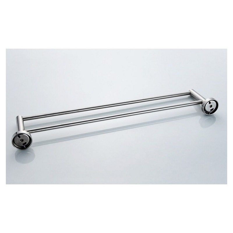 Держатель полотенец Ledeme L71709, рейлинг двойной 60 см — изображение 6