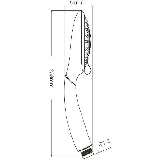 Лейка для душа 5-режимная Ledeme M16 — изображение 2