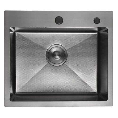 Кухонная мойка Gerhans K35044BD, PVD-покрытие, декорированная