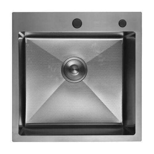 Кухонная мойка Gerhans K35050BD, PVD-покрытие, декорированная