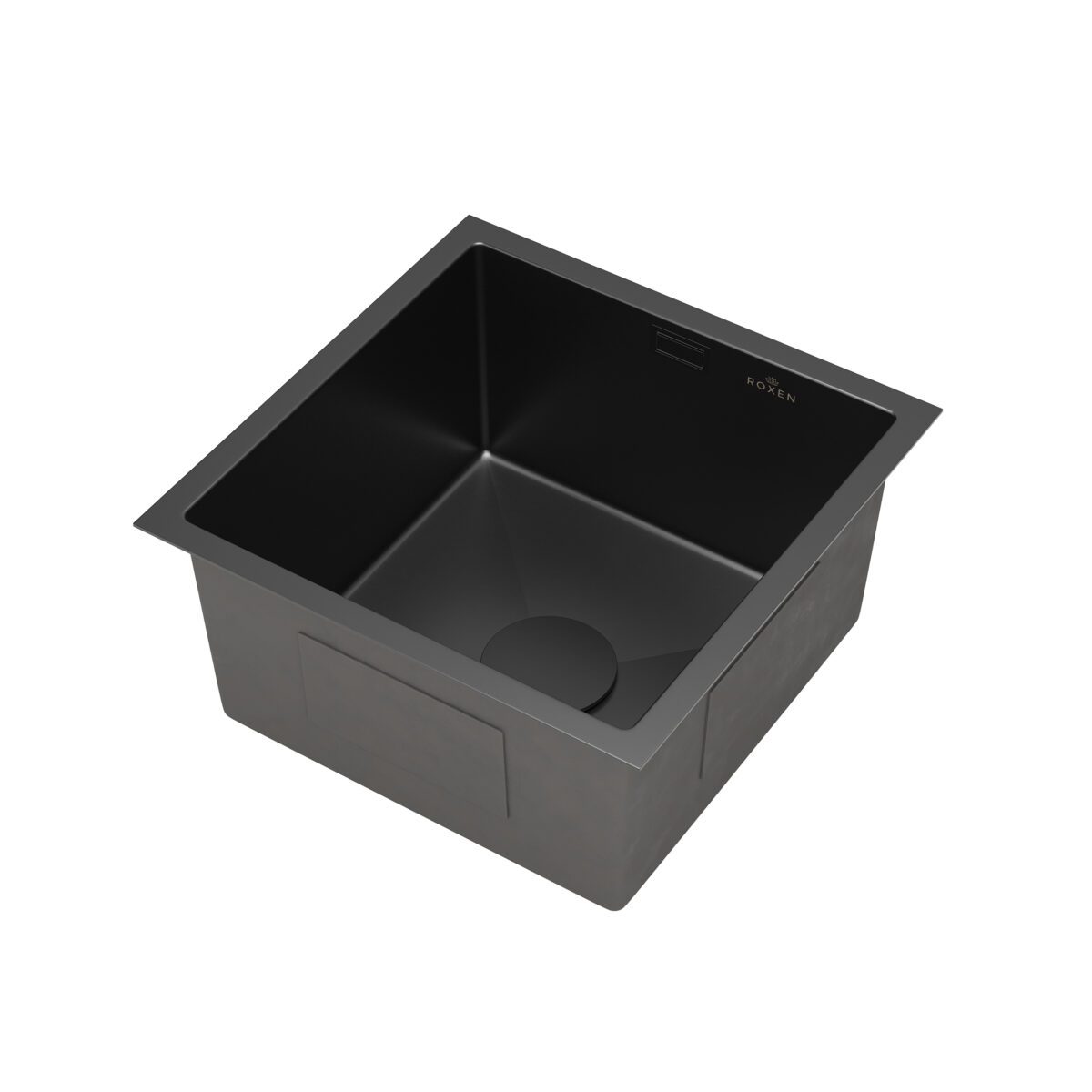 Кухонная мойка Roxen Uno 560210-44B графит/матовая — изображение 13