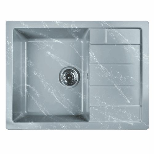 Кухонная мойка Wisent WB22-17, серо-белый